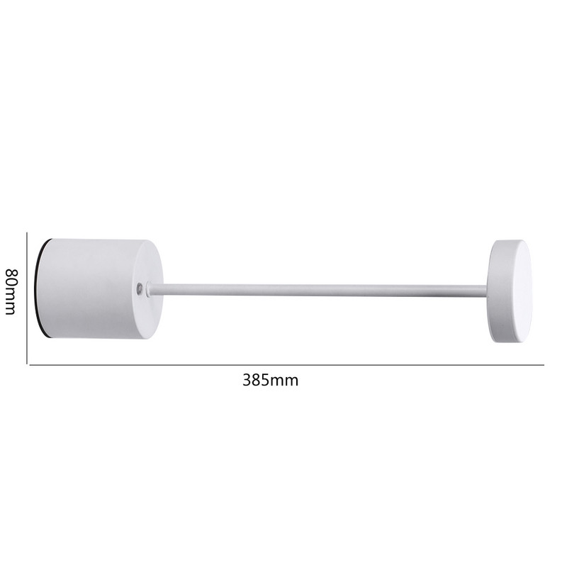 Juhtmeta LED-magamistoa öölamp 3200 mAh aku, rauast kunst metallist lauavalgusti, 3 valgustusrežiimi puutetundliku juhtlauaga laualamp lastetoa jaoks