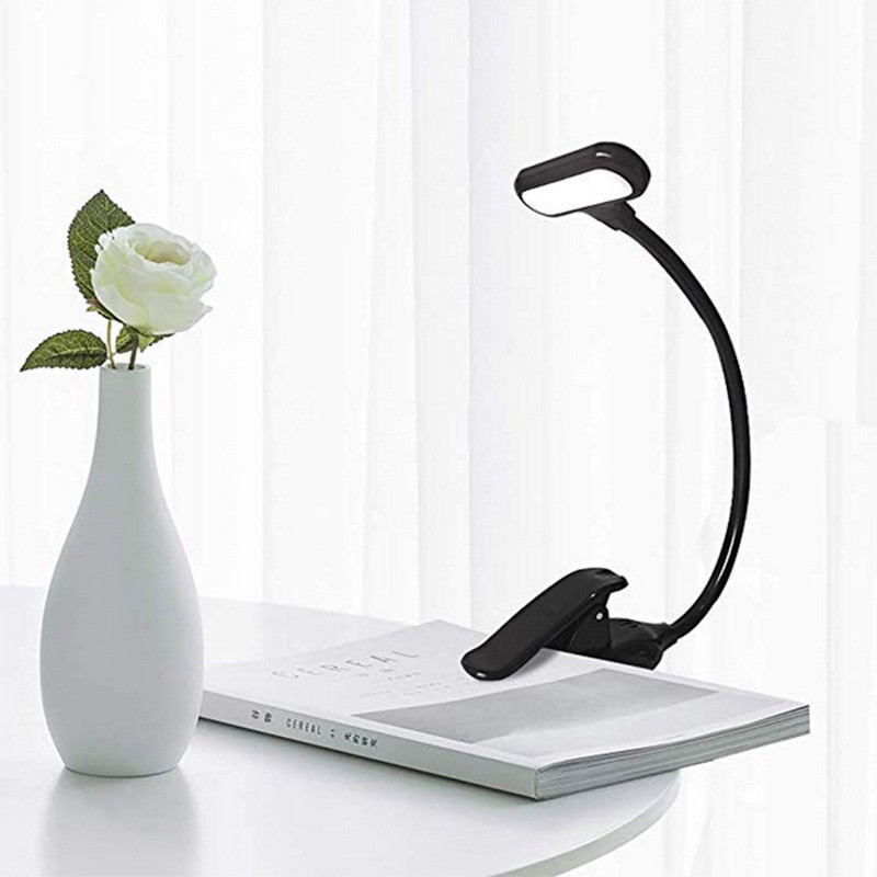 Badu.bg Лампа за четене Акумулаторна USB лампа за книга Гъвкава лампа ...