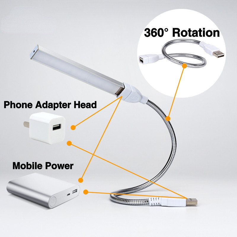 Lampă LED pentru creșterea plantelor 3W 5W Lampă portabilă USB pentru creșterea plantelor Aluminiu DC 5V Lampă Phyto cu spectru complet