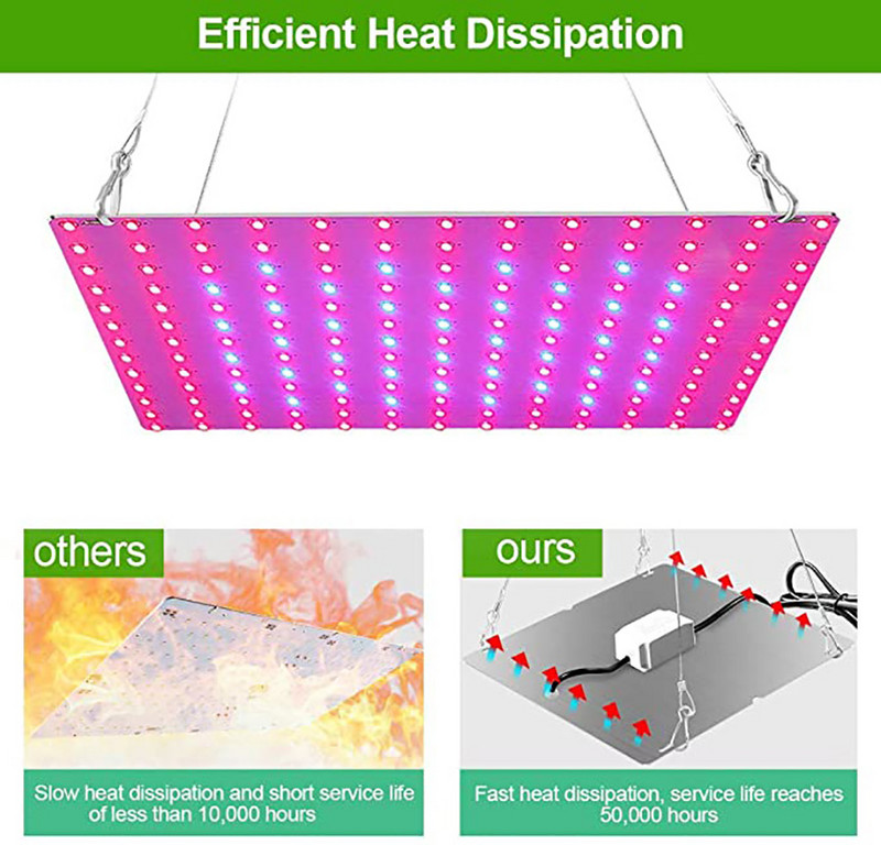 1000W Grow Light LED täisspektriga lamp 1500W 2000W LED Plant Light pirn kasvuhooned siseruumides fütolampide kasvutelk USA EL UK pistik