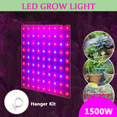 LED rasvjetna ploča punog spektra 220 V 1000 W 1500 W unutarnje svjetiljke za uzgoj za staklenike Fito Flowers Grow Tent SAD EU UK utikač