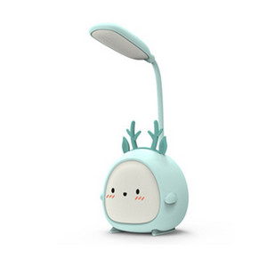 Kawaii jänes/koer looma LED laualamp USB laadimine magamistoa õppelaualamp silmade kaitse lugemise öövalgus lastetoale