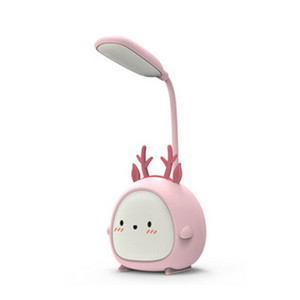 Kawaii jänes/koer looma LED laualamp USB laadimine magamistoa õppelaualamp silmade kaitse lugemise öövalgus lastetoale