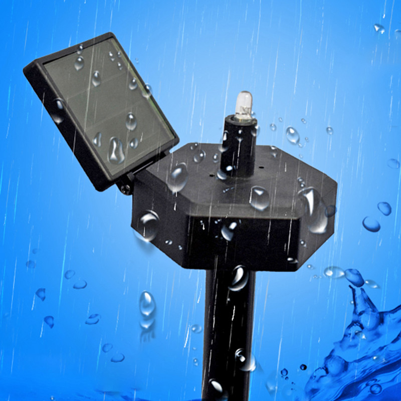 Saules dārza zāliena gaisma ezis sveķu ūdensnecaurlaidīga āra pagalma zemes lampa