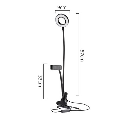 DC5V USB LED Επιτραπέζιες λάμπες με ρυθμιζόμενο LED Selfie Beauty Lamps Ευέλικτο φωτιστικό καθρέφτη USB 10W 12W Λάμπα ανάγνωσης για ζωντανή εκπομπή Tik Tok