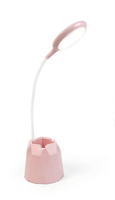 Loominguline USB-lauavalgusti Morden College ühiselamu magamistoaga töötuba Led laualambi pliiatsikonteiner Macaroon silmade kaitserõngas laualamp