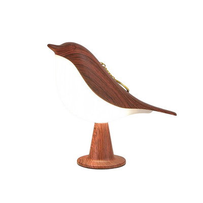 Lampă de noptieră cu LED Mică fără fir în formă de magpie Lumină de atmosferă Luminozitate cu 3 nivele Funcție de difuzor de arome pentru dormitor, biroul de acasă