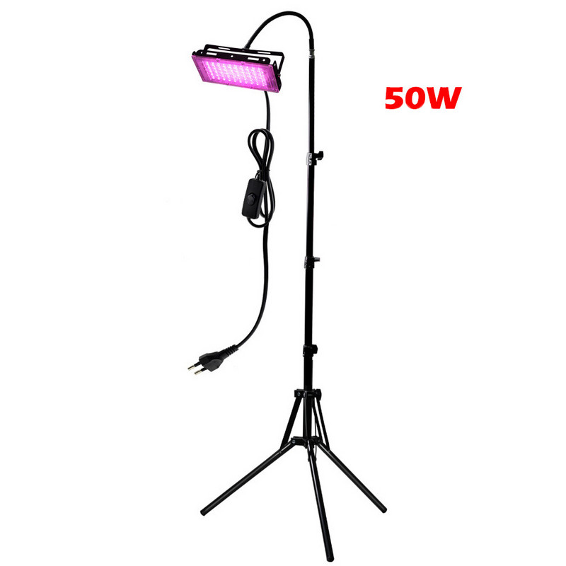 50W 100W 200W LED auginimo šviesa viso spektro fitolampa, skirta kambariniams augalams šiltnamio efektą sukeliančių gėlių sodinukų sodinukų lempos auginimo apšvietimas