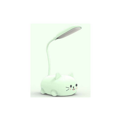 Lampă de birou cu LED-uri de desene animate Animale de companie Baterie de reîncărcare USB Led Lumină de noapte de masă Protecția ochilor pentru copii Lampă de masă albă caldă pentru studiu