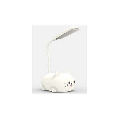 Lampă de birou cu LED-uri de desene animate Animale de companie Baterie de reîncărcare USB Led Lumină de noapte de masă Protecția ochilor pentru copii Lampă de masă albă caldă pentru studiu