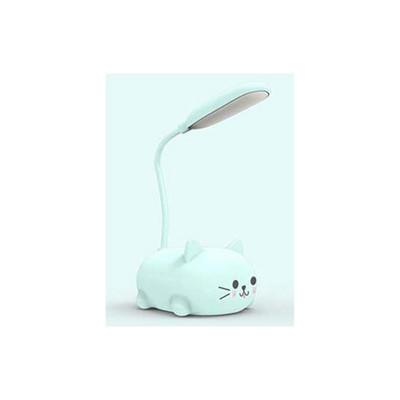 Lampă de birou cu LED-uri de desene animate Animale de companie Baterie de reîncărcare USB Led Lumină de noapte de masă Protecția ochilor pentru copii Lampă de masă albă caldă pentru studiu