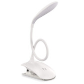 LED saspraudes lasīšanas gaismas grāmatas gaisma 16 acu aizsardzības gaismas diodes gultas apgaismojuma skava ar 3 spilgtuma līmeņu USB uzlādējamu