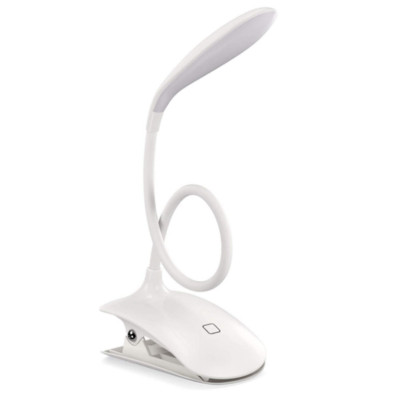 LED saspraudes lasīšanas gaismas grāmatas gaisma 16 acu aizsardzības gaismas diodes gultas apgaismojuma skava ar 3 spilgtuma līmeņu USB uzlādējamu