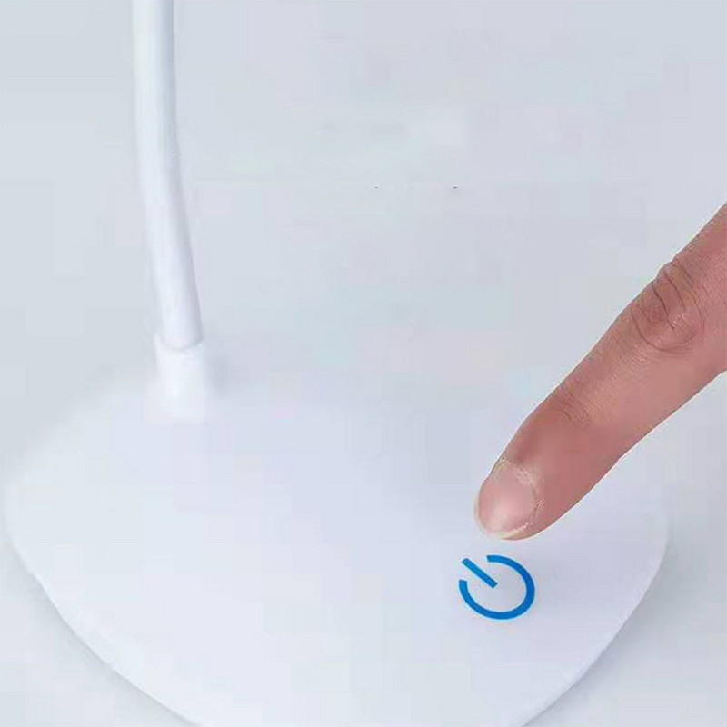 Biroja spilgta galda lampa uzlādējams akumulators LED statīvs bērniem rakstāmgalda lampas galda laternas studentu mācību grāmatu lasīšanai.