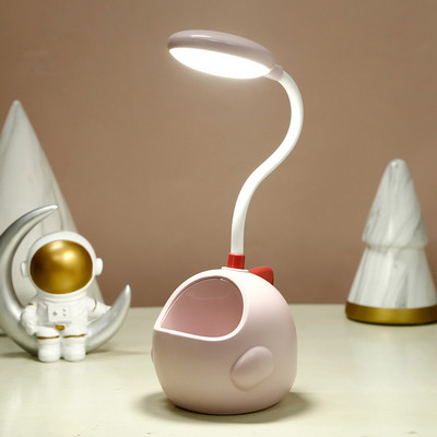 Dinoszaurusz Led asztali lámpa Állat USB Éjszakai Fény Tanulás Gyermekek Hálószoba Éjjeli Kollégium Irodai világítás Lakás dekoráció Szemvédelem