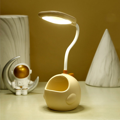 Dinoszaurusz Led asztali lámpa Állat USB Éjszakai Fény Tanulás Gyermekek Hálószoba Éjjeli Kollégium Irodai világítás Lakás dekoráció Szemvédelem