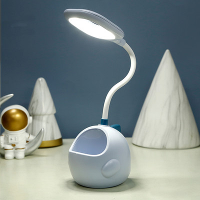 Dinoszaurusz Led asztali lámpa Állat USB Éjszakai Fény Tanulás Gyermekek Hálószoba Éjjeli Kollégium Irodai világítás Lakás dekoráció Szemvédelem