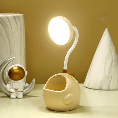 Dinoszaurusz Led asztali lámpa Állat USB Éjszakai Fény Tanulás Gyermekek Hálószoba Éjjeli Kollégium Irodai világítás Lakás dekoráció Szemvédelem