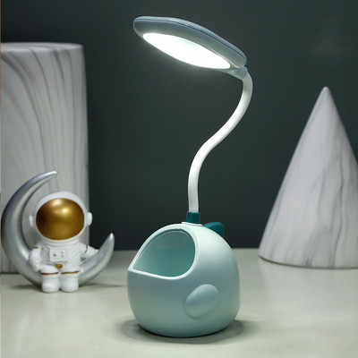 Dinoszaurusz Led asztali lámpa Állat USB Éjszakai Fény Tanulás Gyermekek Hálószoba Éjjeli Kollégium Irodai világítás Lakás dekoráció Szemvédelem