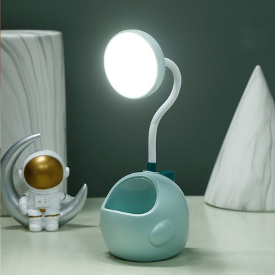 Dinoszaurusz Led asztali lámpa Állat USB Éjszakai Fény Tanulás Gyermekek Hálószoba Éjjeli Kollégium Irodai világítás Lakás dekoráció Szemvédelem