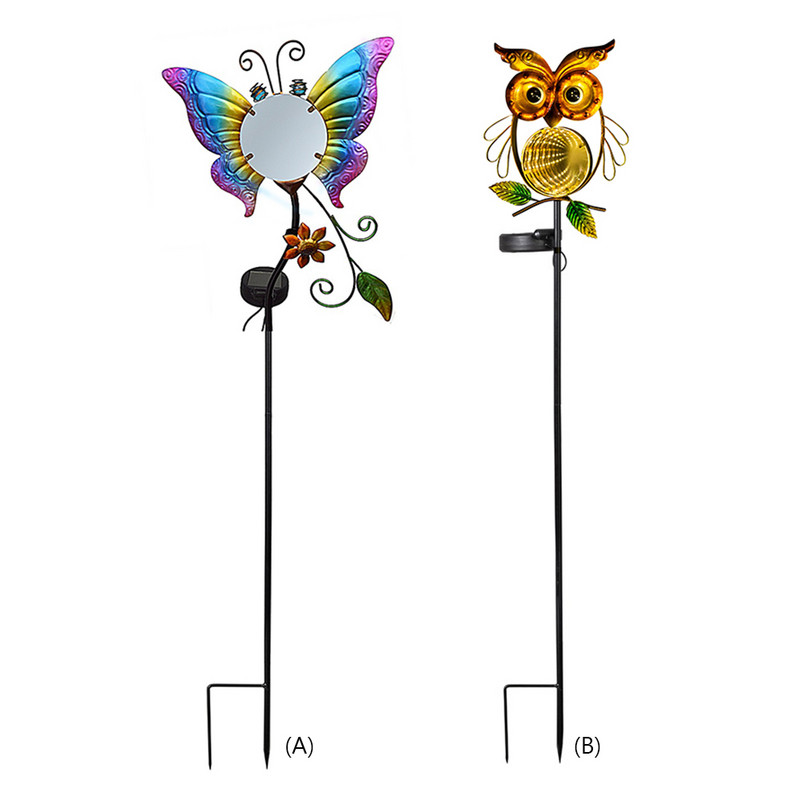 LED-es napelemes kültéri lámpa, vízálló, tartós dekoratív ösvényes tájlámpák Könnyen telepíthető ösvényes udvari lámpák otthoni kerthez