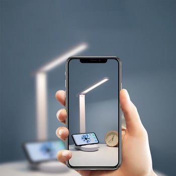 Нова LED настолна лампа Touch Bright Настолна лампа Димируема сгъваема лампа за четене USB зареждане LED светлина за домашен ученик Защита на очите