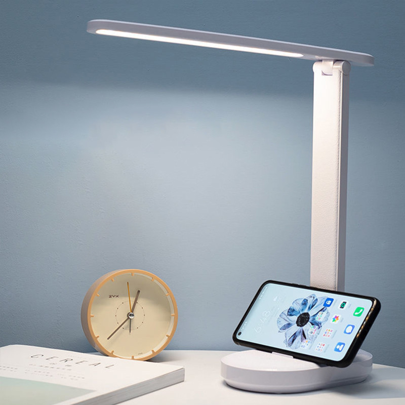 Uus LED-laualamp puutetundlik ere laualamp hämardatav kokkupandav lugemislamp USB-laadimise LED-valgusti koduõpilaste silmade kaitsmiseks