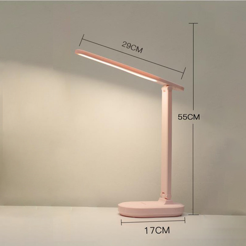 Uus LED-laualamp puutetundlik ere laualamp hämardatav kokkupandav lugemislamp USB-laadimise LED-valgusti koduõpilaste silmade kaitsmiseks