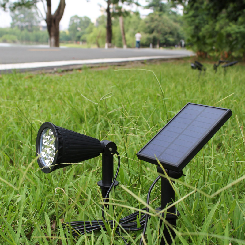 7 LED-i päikeseenergia LED-murulamp veekindel tulvavalgustuse juhtseade välitingimustes põranda aiatee ja seinapesuri paigaldamiseks