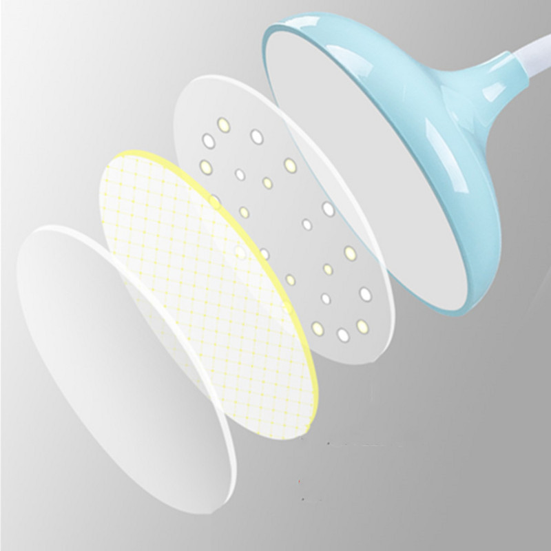 Lampă de masă cu LED alimentată prin USB Lampă cu tub cu LED pentru protecția ochilor Cameră de studiu Lampă de masă pentru lectură Protecția ochilor Lampă de noptieră pentru dormitor
