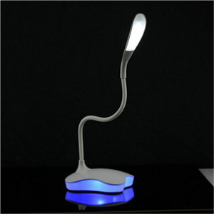 3-tasemeline hämardatav Clover LED-anduriga lauavalgusti silmade kaitse lamp Paindlik öövalgustusega laualamp USB-kaabliga õppimiseks