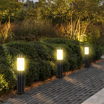Ηλιακά φωτιστικά LED εξωτερικού χώρου Φωτισμός μονοπατιού τοπίου Αδιάβροχα ηλιακά φωτιστικά γκαζόν για Διακόσμηση κήπου βεράντας σπιτιού βίλας