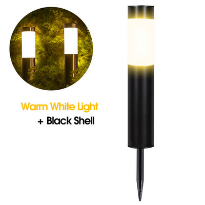 LED lauko saulės stulpo žibintai kraštovaizdžio tako apšvietimas vandeniui atsparios saulės vejos lempos namų vilos kiemo sodo dekoravimui