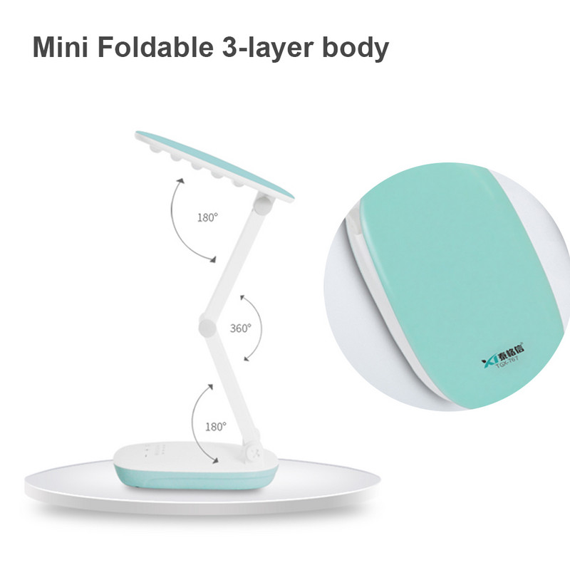 Lampă de birou LED reîncărcabilă pentru studiu Lampă USB Masă Îngrijirea ochilor Cărți de lectură Lumină pentru cămin de facultate Lampă tactilă pentru noptieră Camera de zi