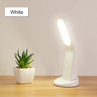 LED galda lampa mācībām lasīšanai Uzlādējams, pieskāriens, aptumšojams bērniem, nakts lampas naktsgaldiņam pie sienas guļamistabas istabas turētājam