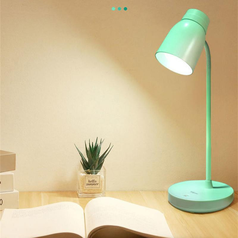 Multifunktsionaalne LED laualamp Säästke energiat Usb öövalgus Pika vastupidavusega silmade kaitse Kokkupandavad laualambid soe valge valgus