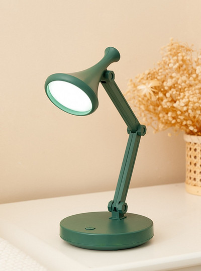 Lampă de birou pliabilă, reîncărcabilă prin USB, dormitor, studiu, lectură, cărți de studiu, lămpi, lumină de noapte, protecție pentru ochi, lumini de noptieră, cadou