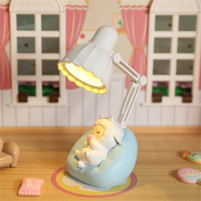 Creativ Drăguț Lumină de Noapte Portabilă Protecție Ochi Lampă de Noapte Dormitor Noptieră Decorare Desktop Lumină Atmosferă Cadou pentru copii