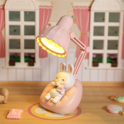 Creativ Drăguț Lumină de Noapte Portabilă Protecție Ochi Lampă de Noapte Dormitor Noptieră Decorare Desktop Lumină Atmosferă Cadou pentru copii