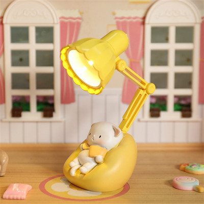 Creativ Drăguț Lumină de Noapte Portabilă Protecție Ochi Lampă de Noapte Dormitor Noptieră Decorare Desktop Lumină Atmosferă Cadou pentru copii