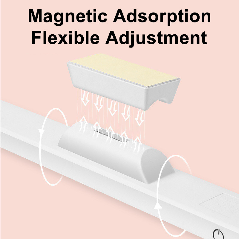LED-laetav magnetimemislaud Silmade kaitse Õppelugemine Spetsiaalne voodiäärne imemislagi USB laualambi hämardamine