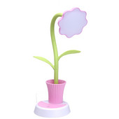 LED galda lampa skārienvadības aptumšošanas gaisma Elastīga USB uzlādējama galda lampa ar zīmuļa turētāju, acu kopšana lasīšanai, pētījums