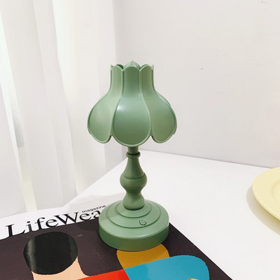 USB újratölthető hálószoba asztali lámpa érintőkapcsoló 3 színű baba gyermek éjszakai fények kreatív dekorációs lámpa olvasáshoz