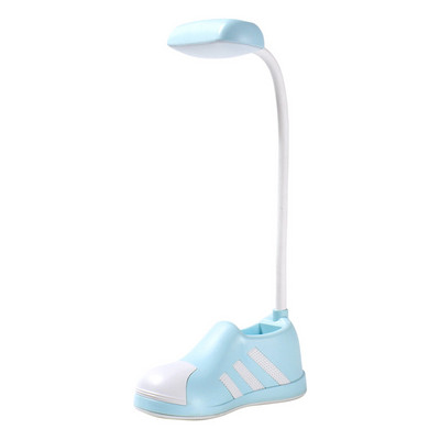 Led galda lampa Jauki apavi lasāmgalda gaisma Studentu koledžas kopmītņu tipa guļamistabas bērni mācās gulēt nakts gaismā, acu aizsardzības dāvanas