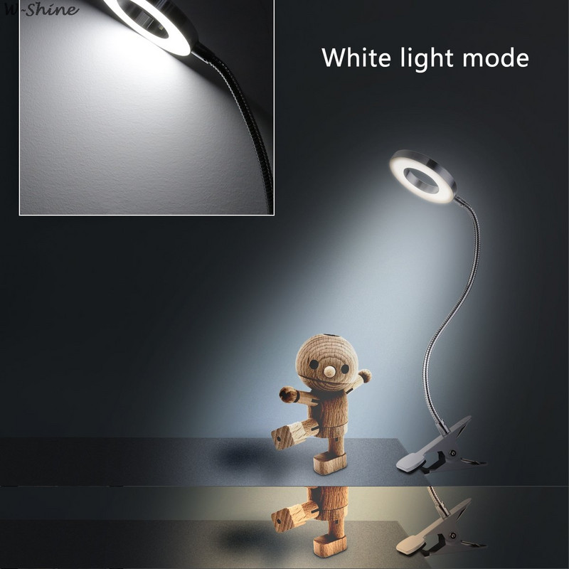 Nešiojama stalinė lempa USB įkraunama pritemdoma stalinė lemputė, puikiai tinkanti nakčiai skaityti antakių tatuiruotės nagų dailė grožio makiažas