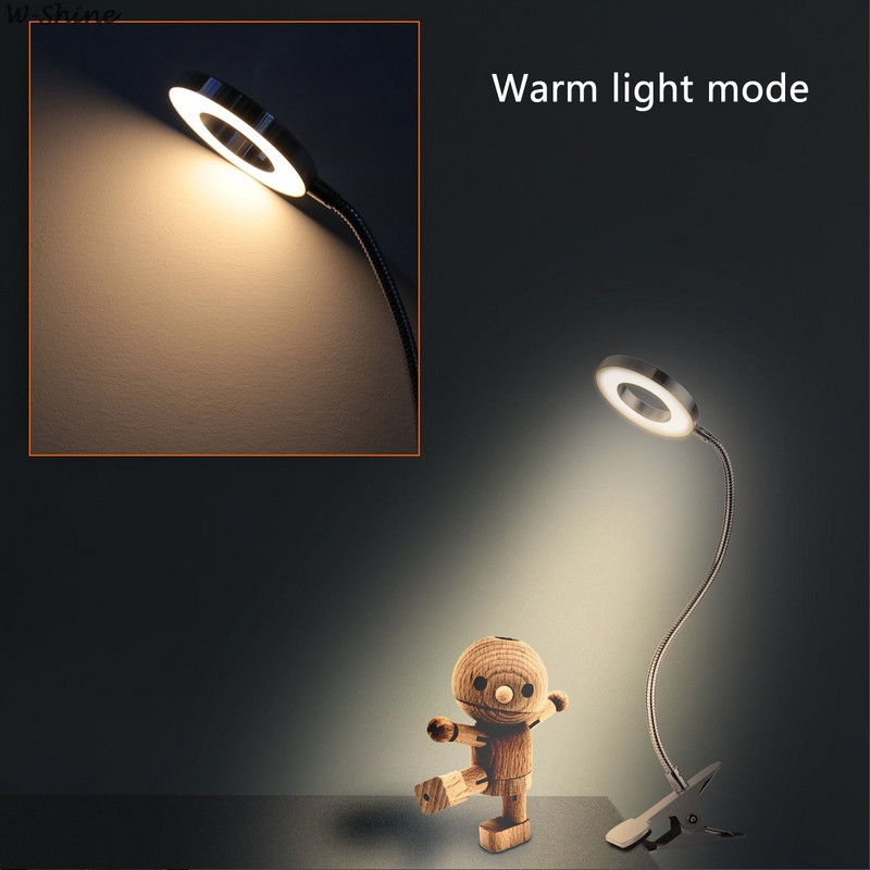 Nešiojama stalinė lempa USB įkraunama pritemdoma stalinė lemputė, puikiai tinkanti nakčiai skaityti antakių tatuiruotės nagų dailė grožio makiažas