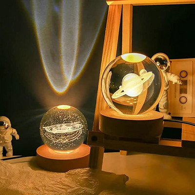 LED лунна лампа Акумулаторна 3D печатна сензорна лунна лампа LED нощна лампа Детска нощна лампа Декорация на спалня Подаръци за рожден ден