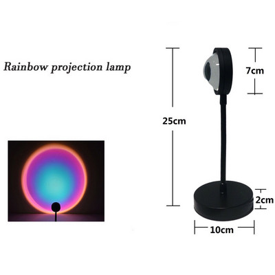 Szivárvány egyszarvú neon led éjszakai lámpa lányoknak hálószoba meleg éjszakai fény szoba dekoráció 3d akril asztali lámpa ajándékok