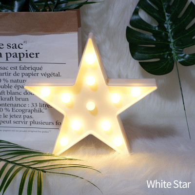 Šarene noćne svjetiljke Zvjezdani oblak Mjesec LED noćna svjetiljka Kućni stolni dekor Zidne viseće svjetiljke Topla bijela za uređenje spavaće sobe dječje sobe