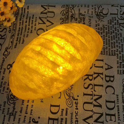Creative Simulation Bread Light Fun Home Croissant LED Bread Night Light
